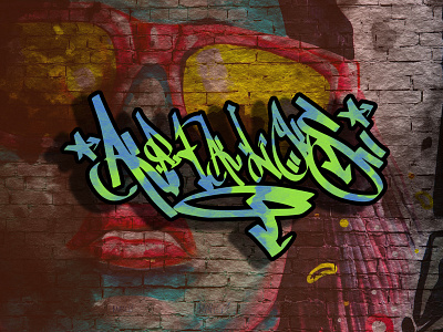 ARFALOS graffity font style new