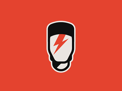 David Bowie artist bowie david icon lightning minimal music portrait red stardust tribute ziggy