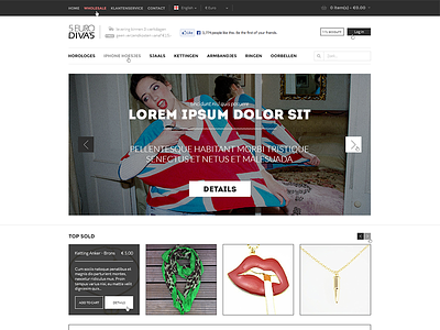 Redesign Fashion Webshop