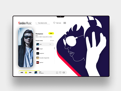 Yandex Music (Redesign)