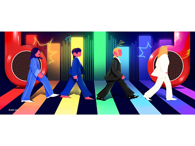 Beatles illustration