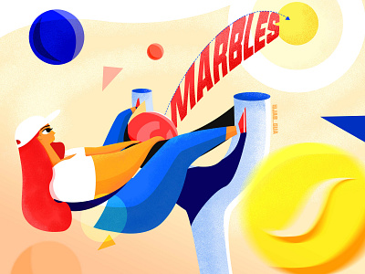marbles branding design illustration inception 设计