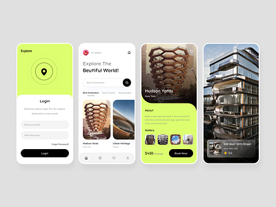 Explore Travel App app application design explore illustration travel travel app trend ui ux