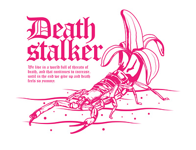 Deathstalker design designforsale graphicdesign illustration