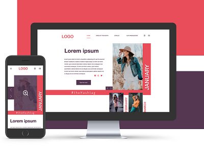 Fashion Site - Web Design