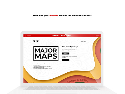 Major Maps adobexd app application branding design digital product educational interaction map mobile research ui ux webdesign