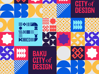 Baku City of Design | UNESCO architecture baku city design city geometry logo design modern pattern unesco. heritage