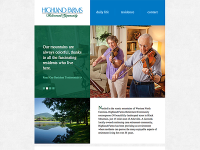 Highland Farms Website