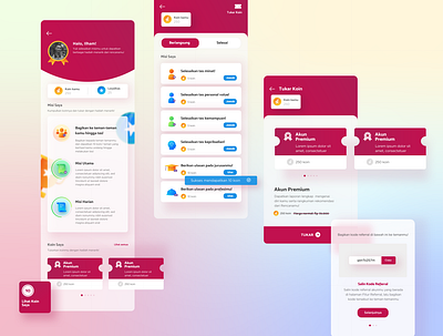 App Gamification Concept adobe xd adobexd app app design appdesign design designapp gamification graphic graphicdesigns illustrator product product design productdesign uidesign uiux uiuxdesign ux uxdesign