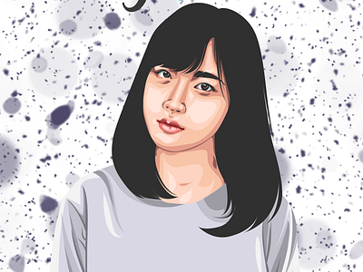 JKT 48 Shinka Juliani Vector Vexel Illustration