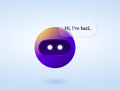 Luci Chatbot bot character chatbot design