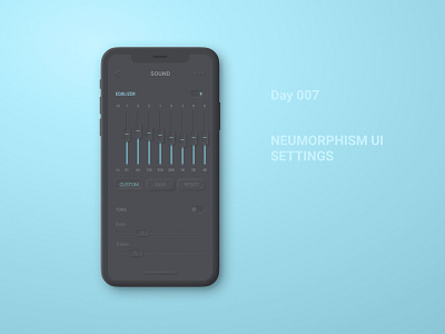 Daily UI - 007 Sound settings