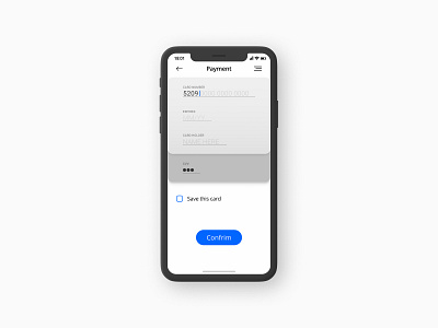 Daily UI - 002 Credit Card Checkout