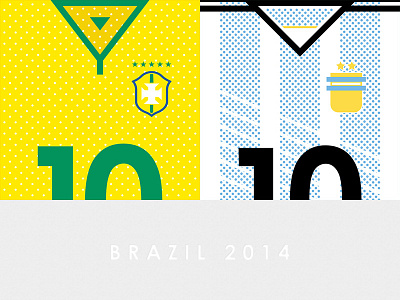 Argentina and Brazil