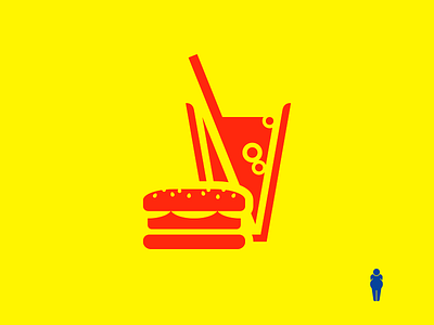 Bad Diet Icons burger cola diet dinner drink eat fast food fat fatness food hamburger icon junk food man meal obesity overweight poster soda unhealthy