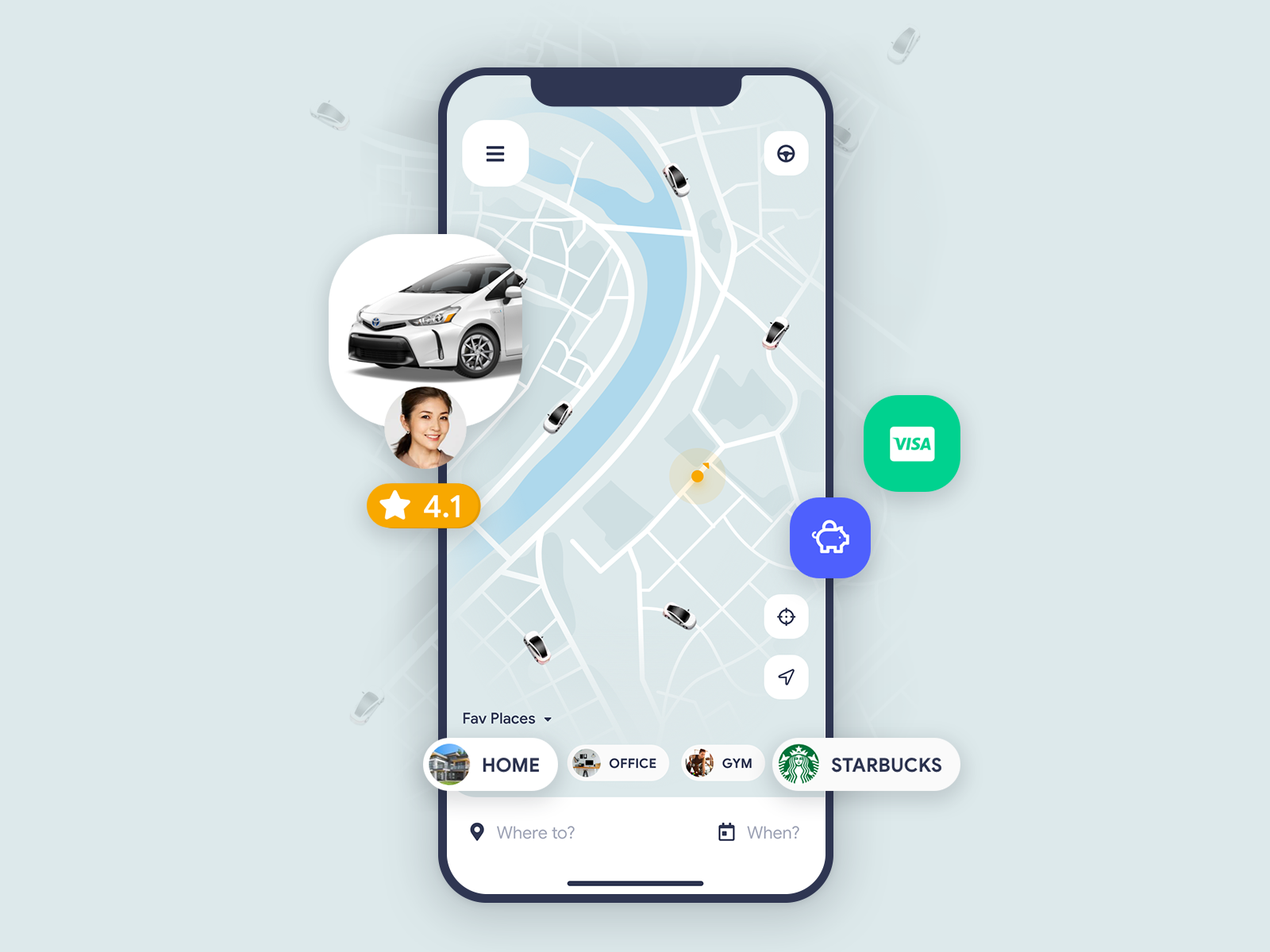 Uber App Concept