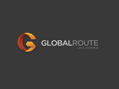 GlobalRoute design logo