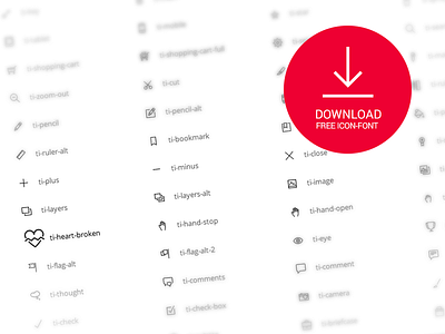 Free Icon Font font freebie iconfont icons ios7 line minimal stroke