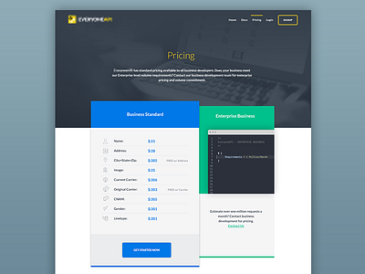 Pricing page - Option 2 design page pricing psd tables ui ux web