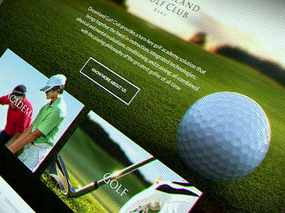 Golf Club Wordpress Website academy golf sport wordpress