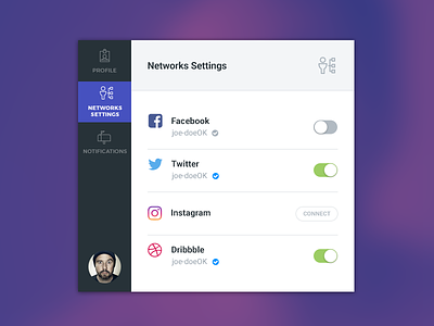 User Networks Settings