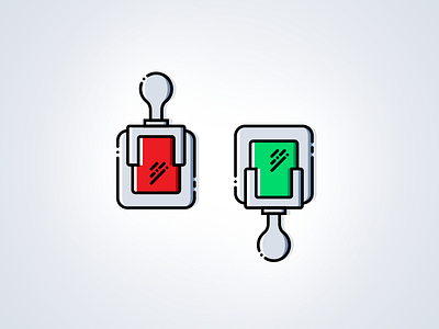 On/Off Switch Icon 015 ai dailyui download dribbble icon onoff switch switcher