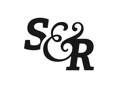 Sonder & Rise ampersand logo logotype typography