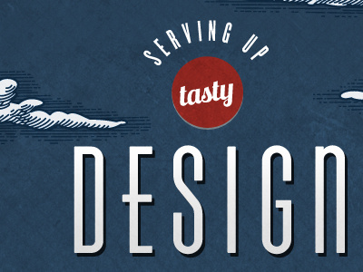 Tasty Clouds typography website