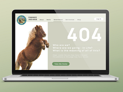 404 Page UI - Lil Sebastian