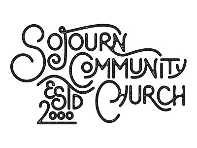 Sojourn Sign Type typography