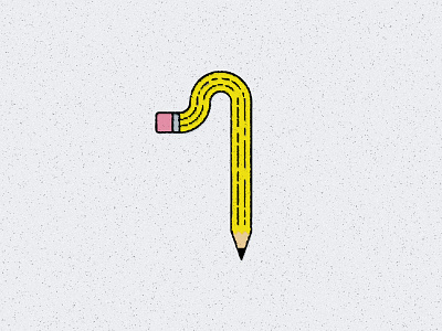 Pencil Crook illustration