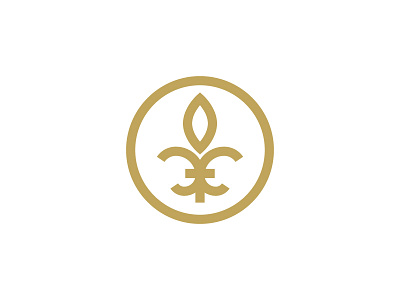 Fleur-de-lis Logo Mark fleur de lis logo mark