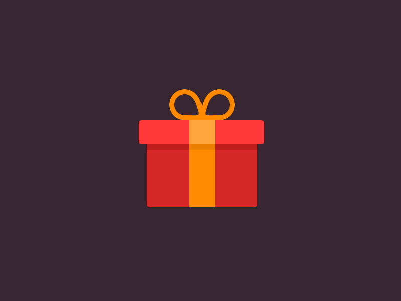 Gift Box by Okti on Dribbble