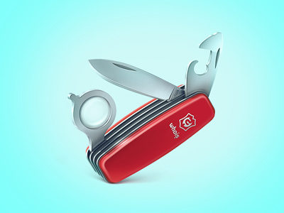 Swiss knife icon icon swiss knife teaser