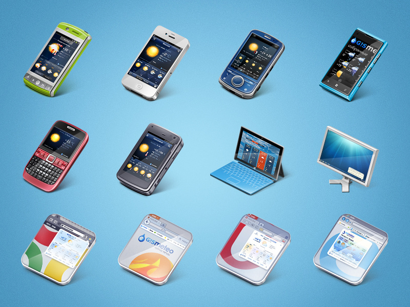 Weather App Icons by Alex Volkov — Kadasarva Design on Dribbble