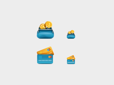Small icons card icon money purse teaser