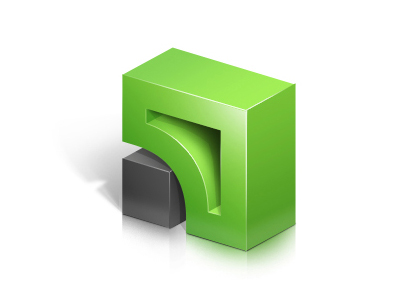 Privatbank green icon logo teaser