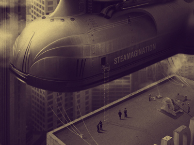 Steamagination cover futurism matte