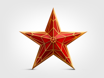 Star icon red renault star teaser trand