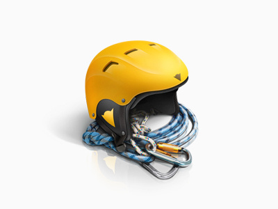 Extreme tourism helmet icon teaser trand travel yellow