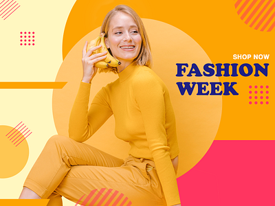 Fashion week banner