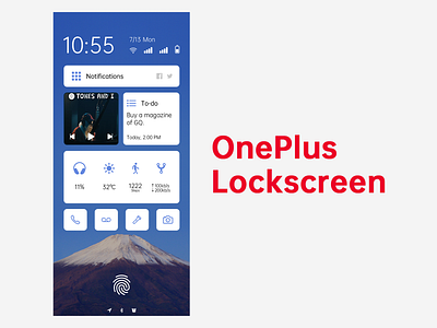 OnePlus Lockscreen