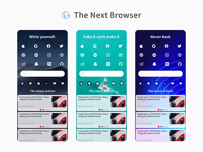 The Next Browser Design