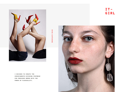 Anna Segeda Footwear. Web & catalog concept