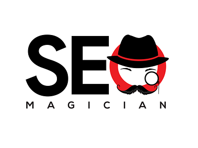 SEO "Magician " branding design graphic design icon illustration illustrator logo minimal typography vector