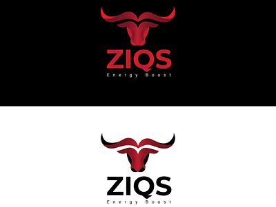 ZIQS "Energy Boost" branding design graphic design icon illustration illustrator logo minimal typography vector