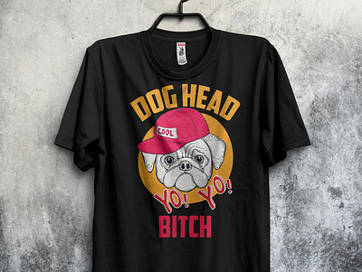 Dog Head Bitch animation branding design door doors icon illustration logo logo design logodesign tshirt tshirts