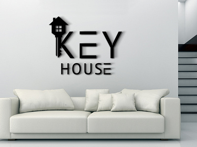 KEY HOUSE animation app branding dailyui dd design digital door doors drawing f flat icon illustration landing page lettering logo logo design logodesign logotype