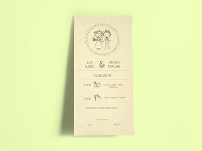 Wedding  invitation design