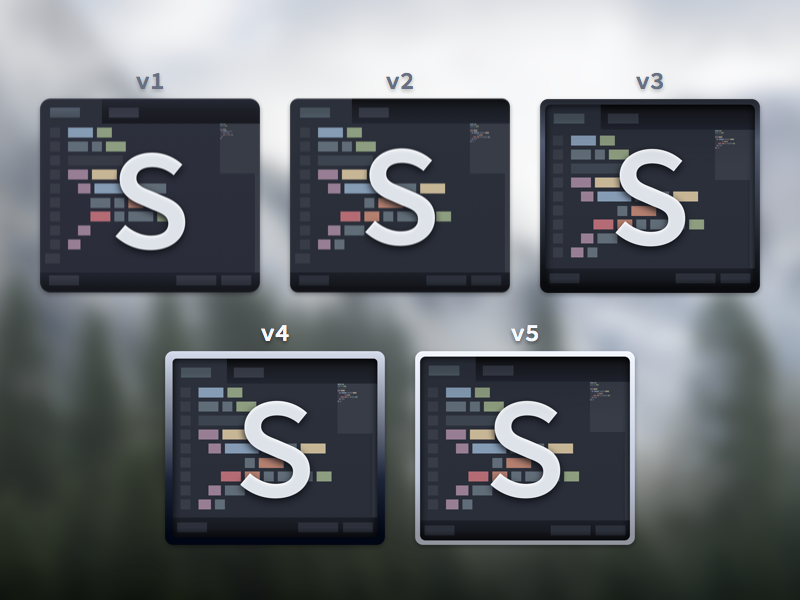 WIP - Sublime Text Replacement Icon sublime text sublime text 2 3 replacement icon yosemite wip ocean base16